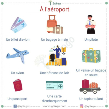 À l'aéroport