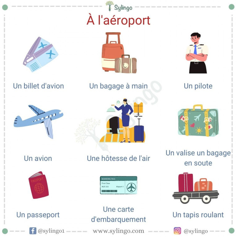 À l'aéroport