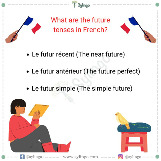 What are the future tenses in French?