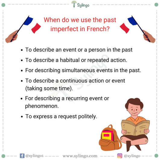 When do we use the past imperfect in French?