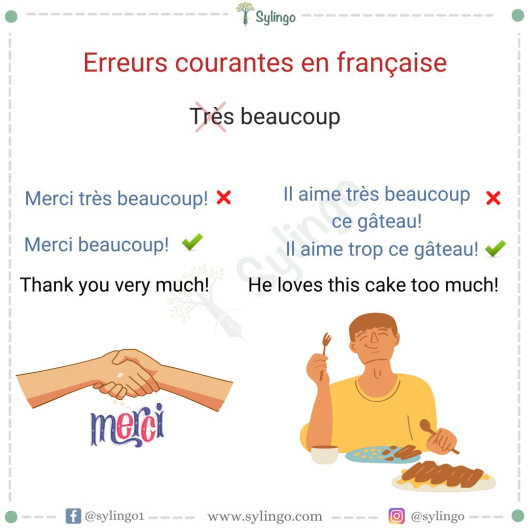 Common Mistakes in French: 'Très Beaucoup'