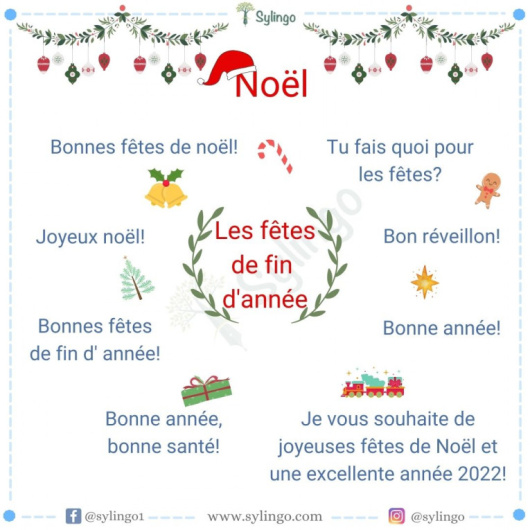 Les fêtes de fin d'année