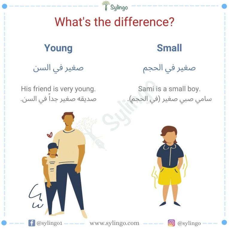الفرق بين Young و Small
