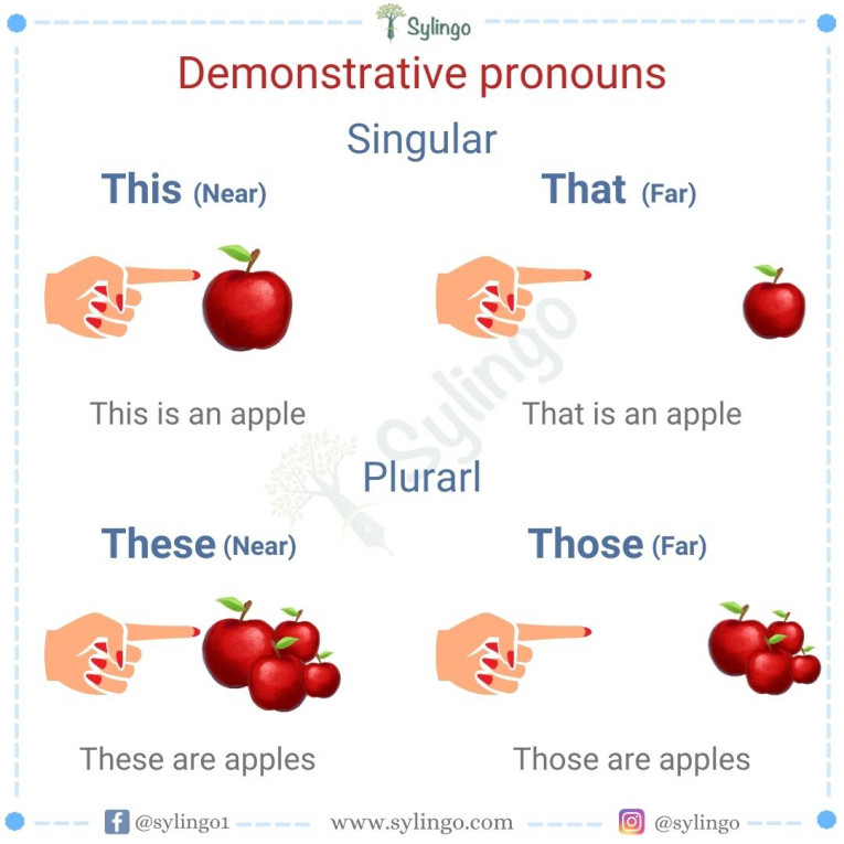 what is demonstrative pronoun